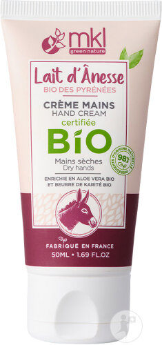 MKL Green Nature Repairing and Nourishing Hand Cream with Organic Donkey Milk 50ml