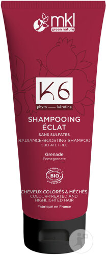 MKL Green Nature Shampoo Shine For Colored Hair Organic Tube 250ml