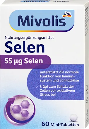Mivolis Selenium tablets, 60 tablets, 15 g