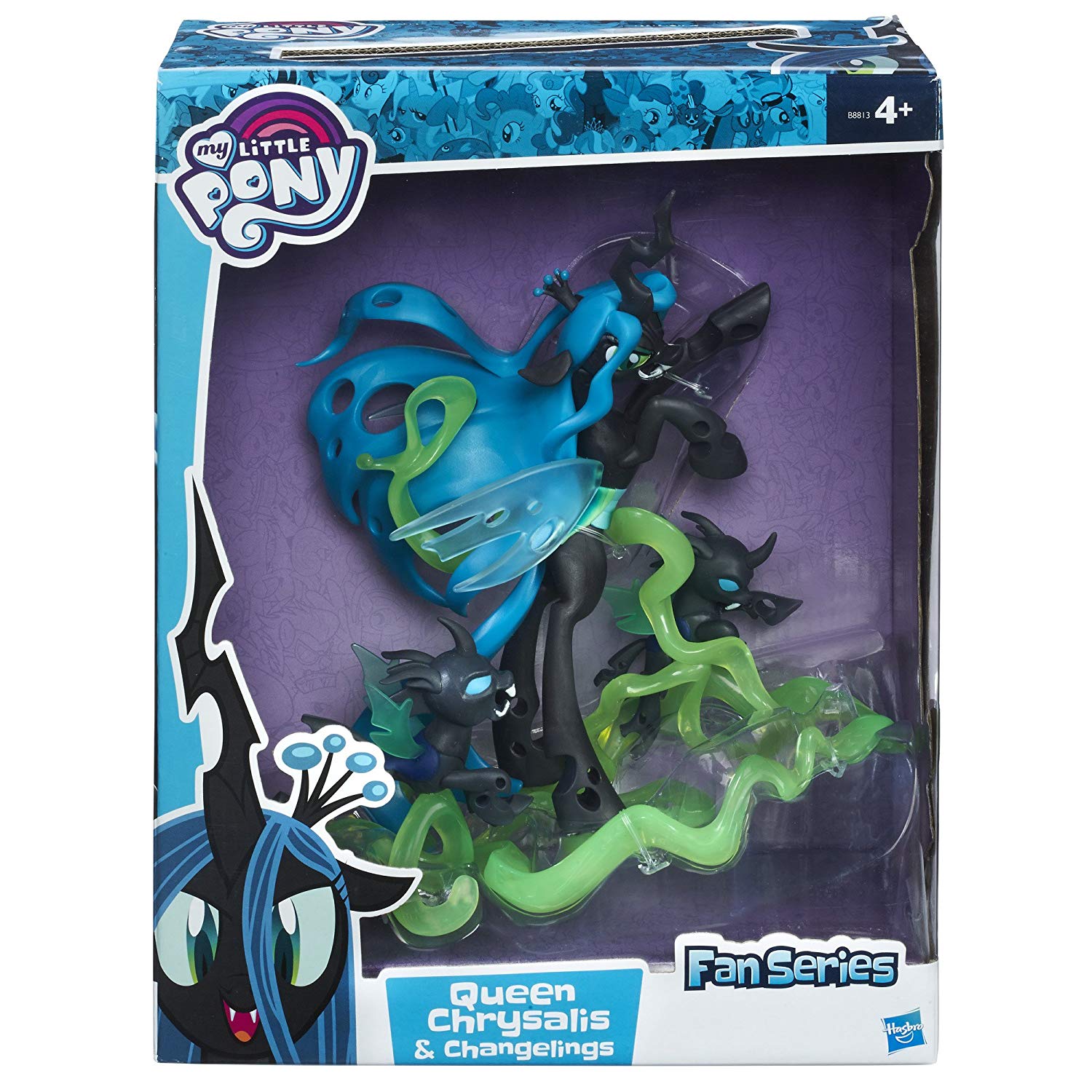 Hasbro Mlp Friendship Magic Queen Chyraslis And Changelings A