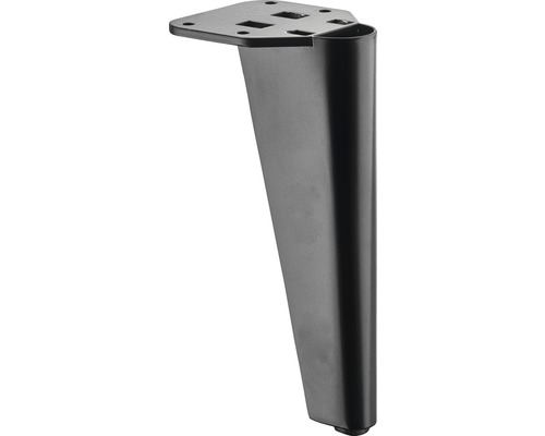 Hettich Furniture foot Megina 75x90x180 mm black