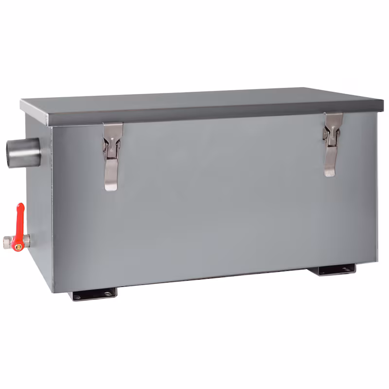 WALPOL Mobile grease separator, 132 liter grease separation chamber