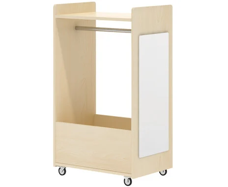 Wisdom Mobile wardrobe trolley with mirror 18460g