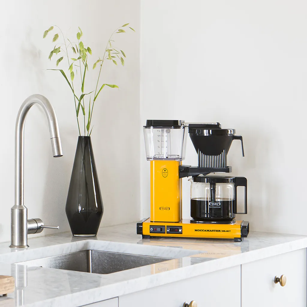 MOCCAMASTER filter coffee machine KBG Select Yellow Pepper 1.25L yellow NEW