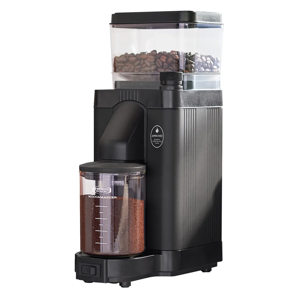 MOCCAMASTER Coffee Grinder KM5 Matt Black Grind Setting Black NEW