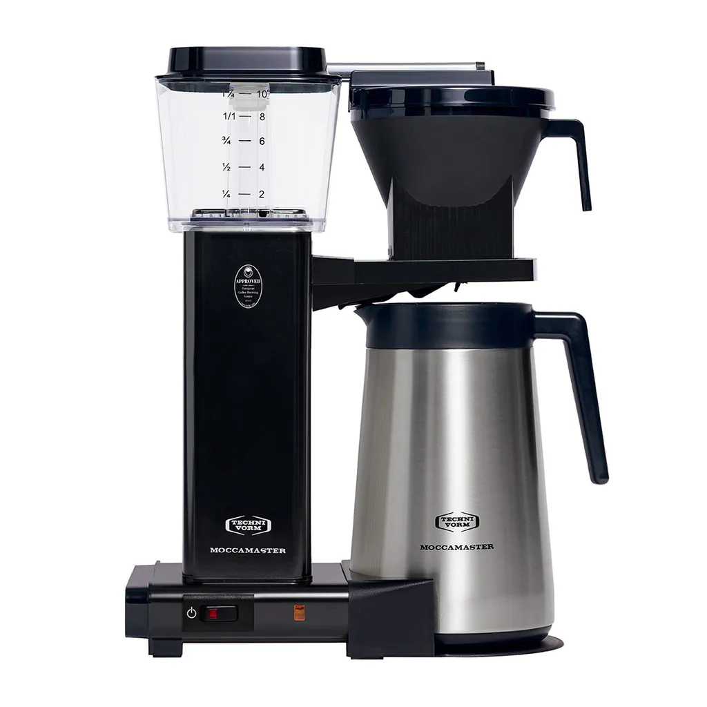 MOCCAMASTER Thermo Filter Coffee Machine KBGT 741 Black Thermos Jug Black