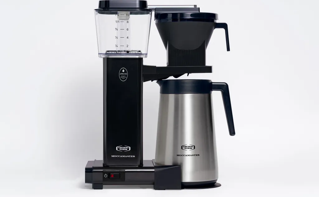 MOCCAMASTER Thermo Filter Coffee Machine KBGT 741 Black Thermos Jug Black NEW
