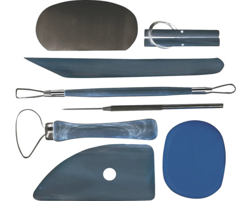 8-piece modeling tool set