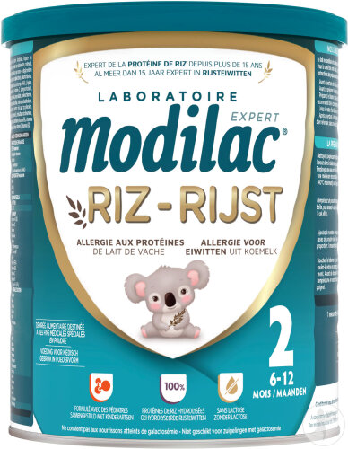 Modilac rice 2nd year diet food powder 800g