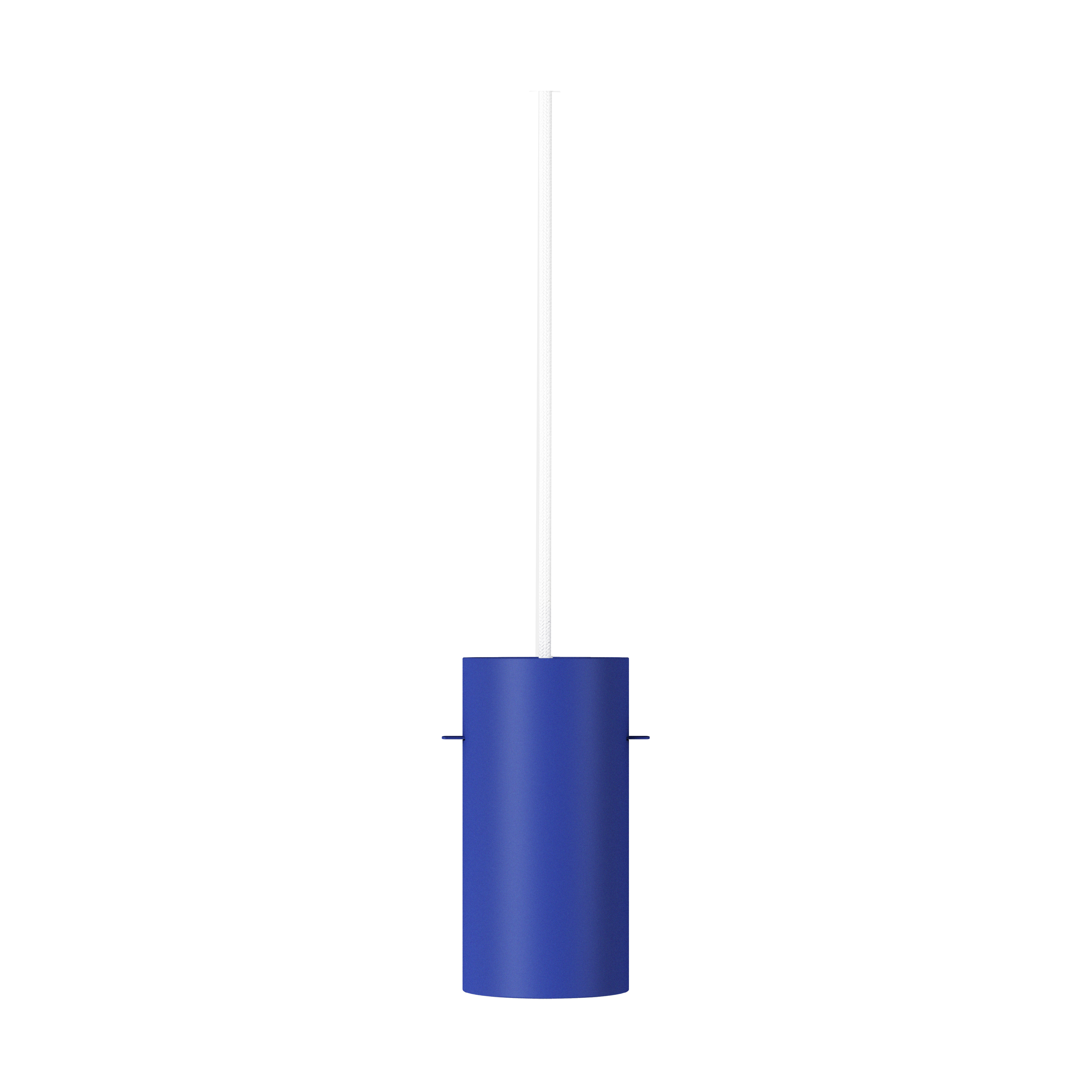 Moebe Tube Pendant Light small Ø8cm, Deep blue
