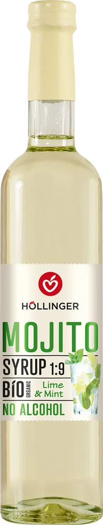 HÖLLINGER MOJITO SYRUP FOR DRINKS AND COCKTAILS 500 ml - HOLLINGER 500 ml