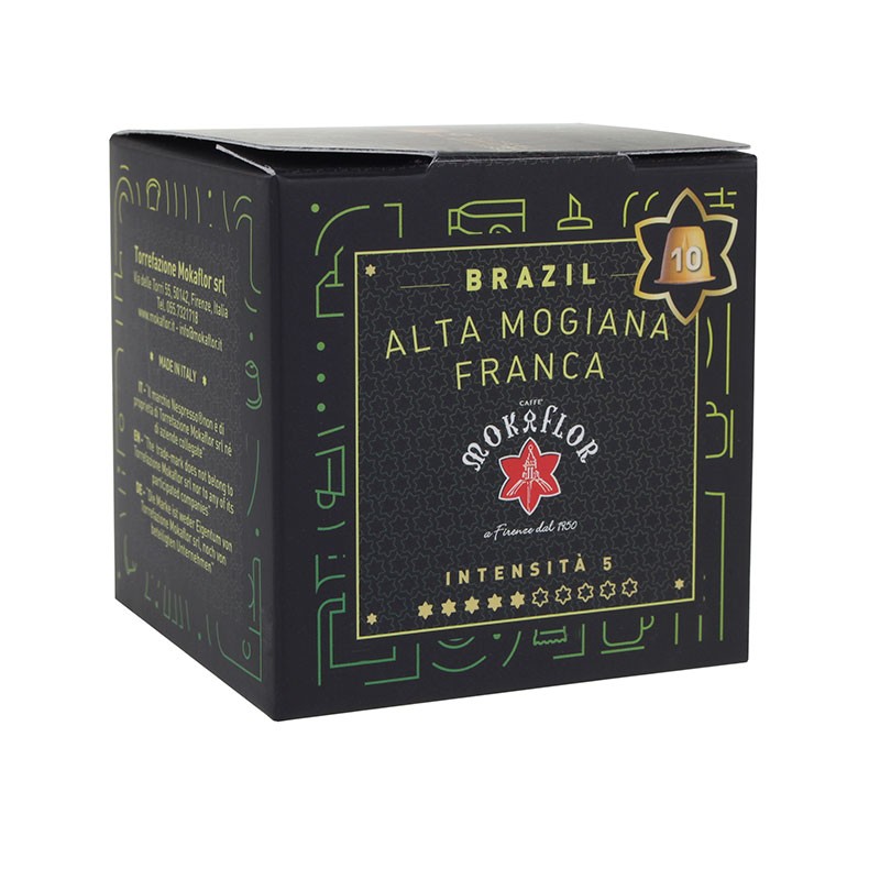 Mokaflor Brasil 10 Nespresso Capsules