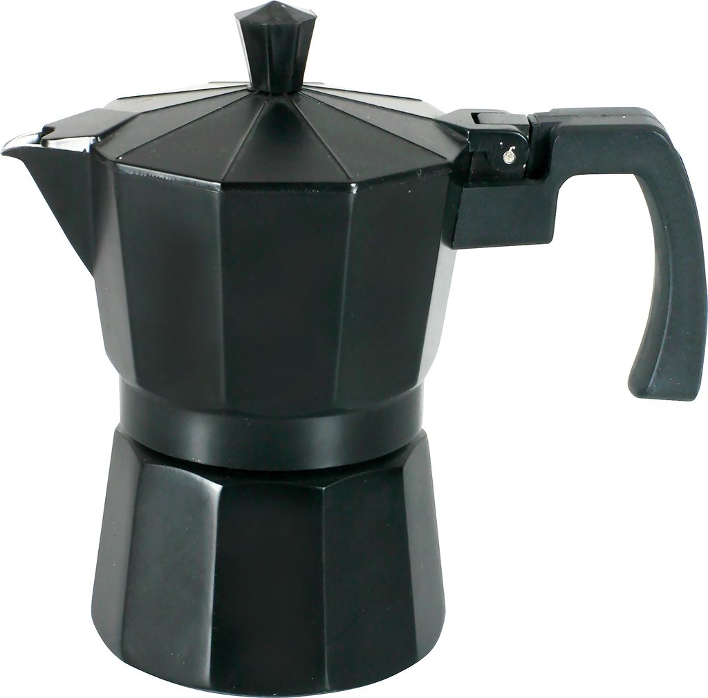 Moka pot, espresso pot, coffee maker, coffee brewer, 150ml aluminum Domotti
