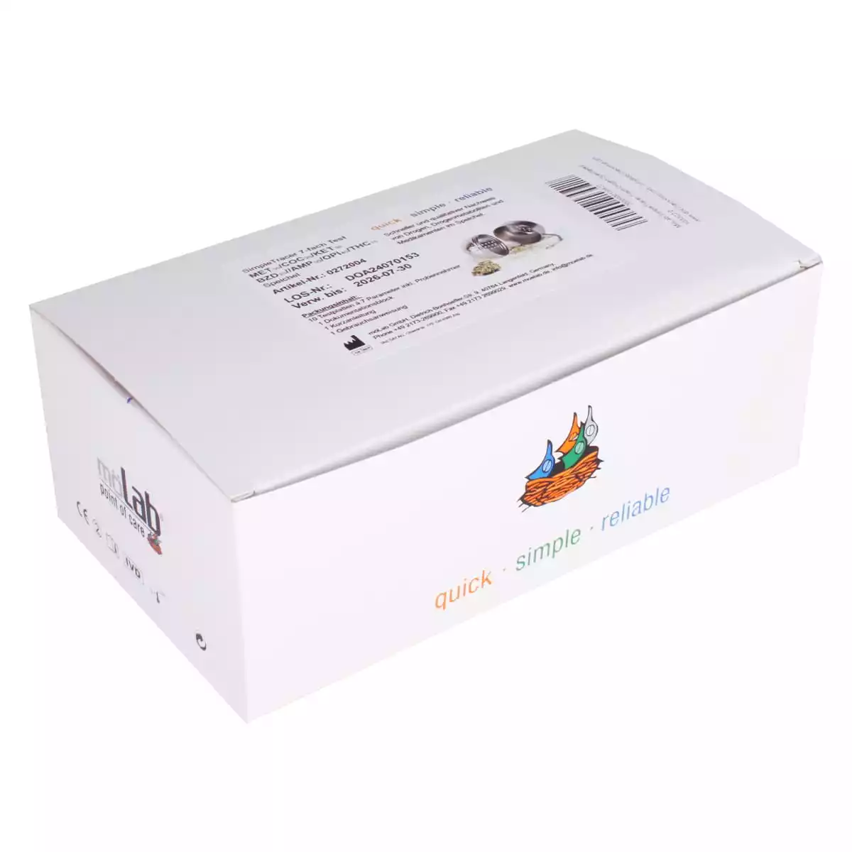 möLab SimpleTracer saliva drug test