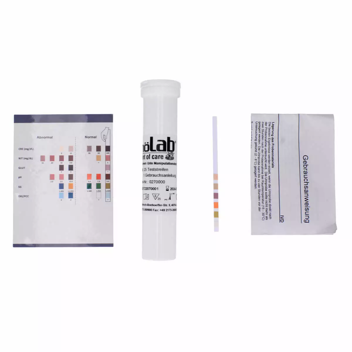 möLab urine tampering test, 25 test strips