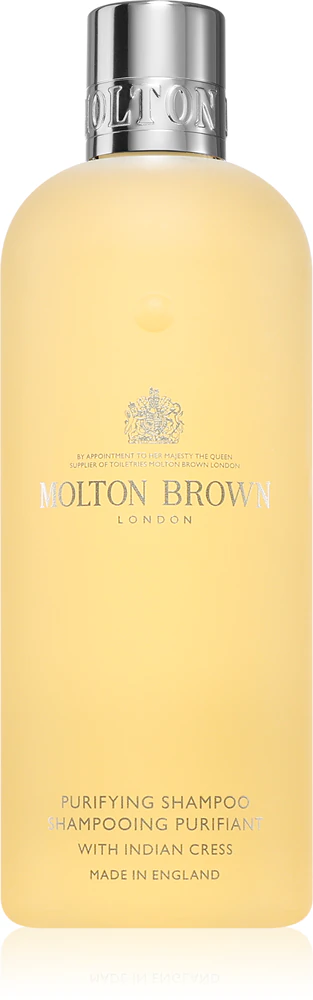 Molton Brown Purifying Indian Cress Shampoo the cleansing shampoo for nourishment and shine