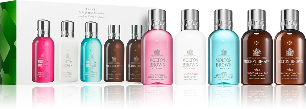 Molton Brown Travel Body & Hair Collection Gift Set (for hair and body) Unisex