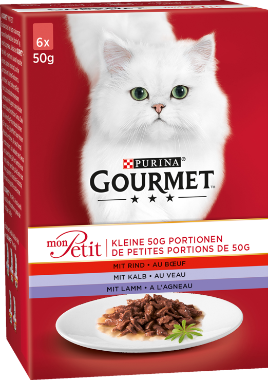 Gourmet mon Petit delicious selection with meat multipack
