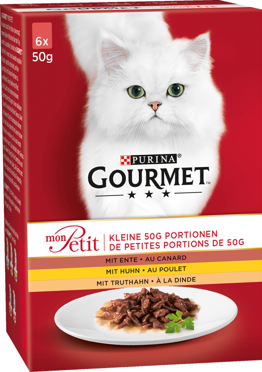 Gourmet mon Petit delicious selection with poultry multipack