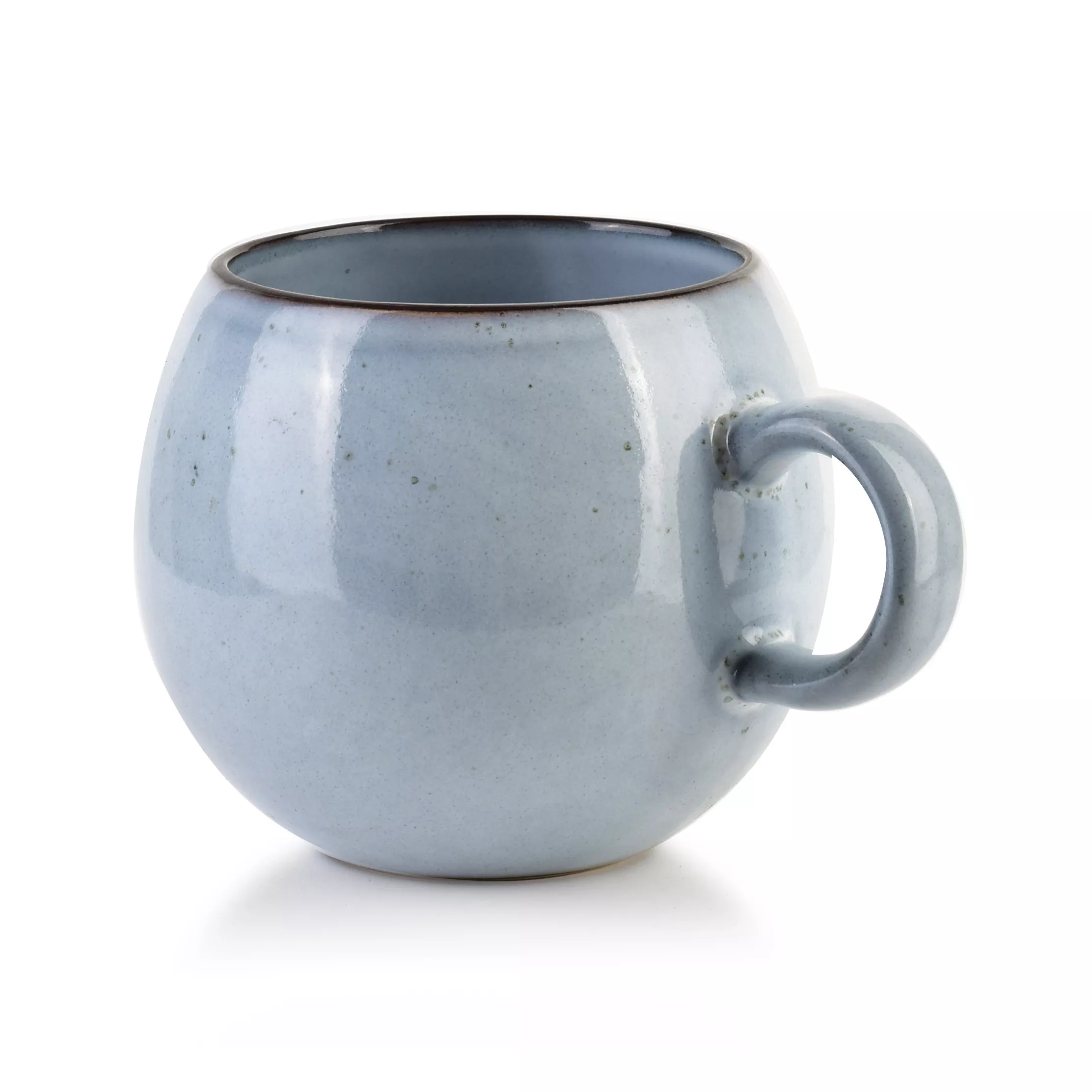 Mondex Basic Nature Mug, Blue Grey, 14/11/9.5 cm, Ceramic
