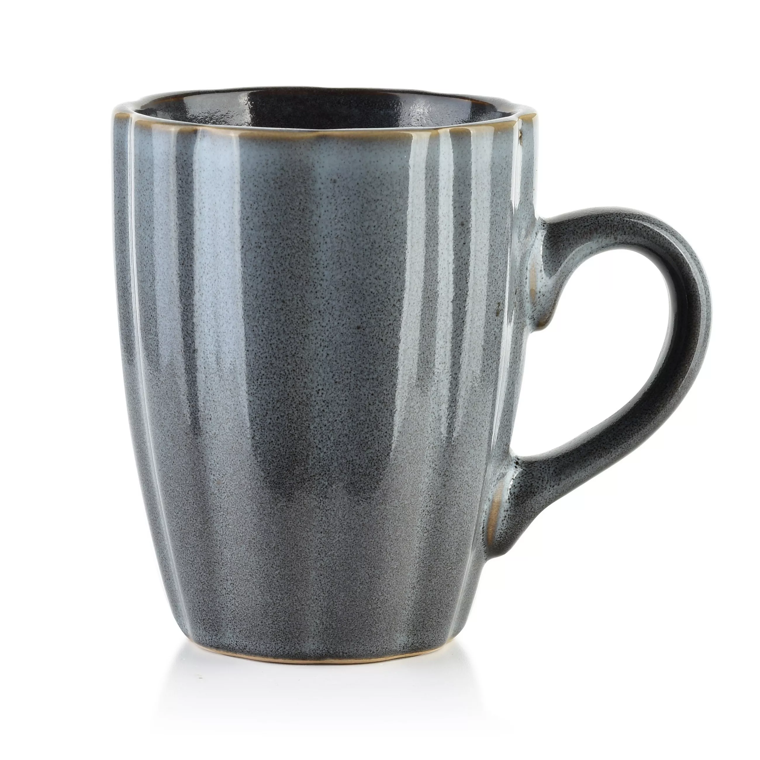 Mondex Basic Nature Grey Mug 11/8/10.5 cm Ceramic, 300 ml