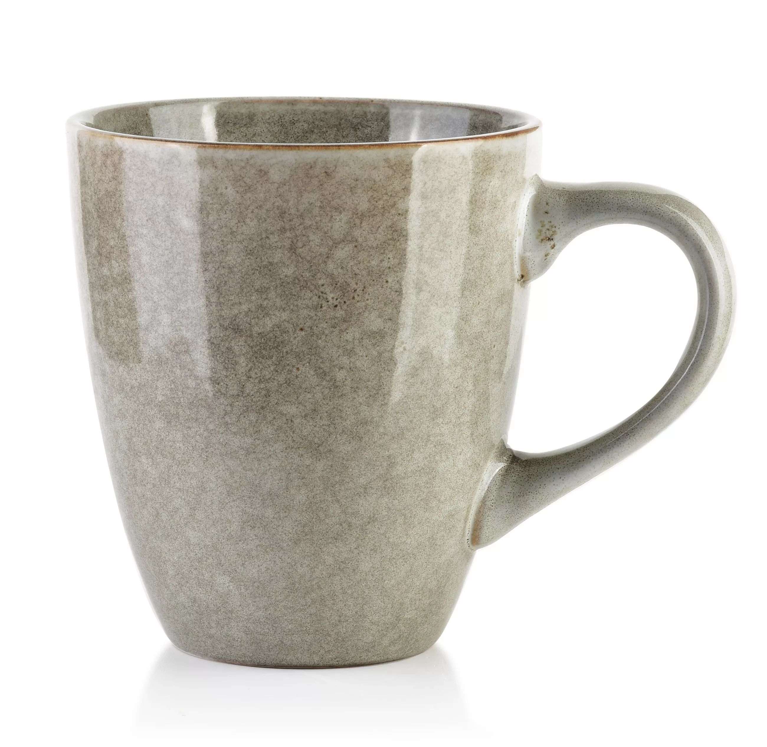 Mondex Basic Nature Grey Mug 12/8.5/10.5 cm Ceramic