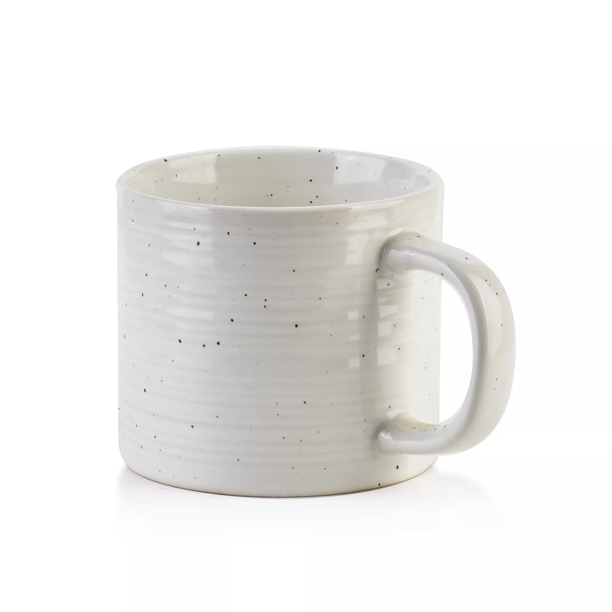 Mondex Basic Nature White Mug 12/8.5/7.5 cm Ceramic