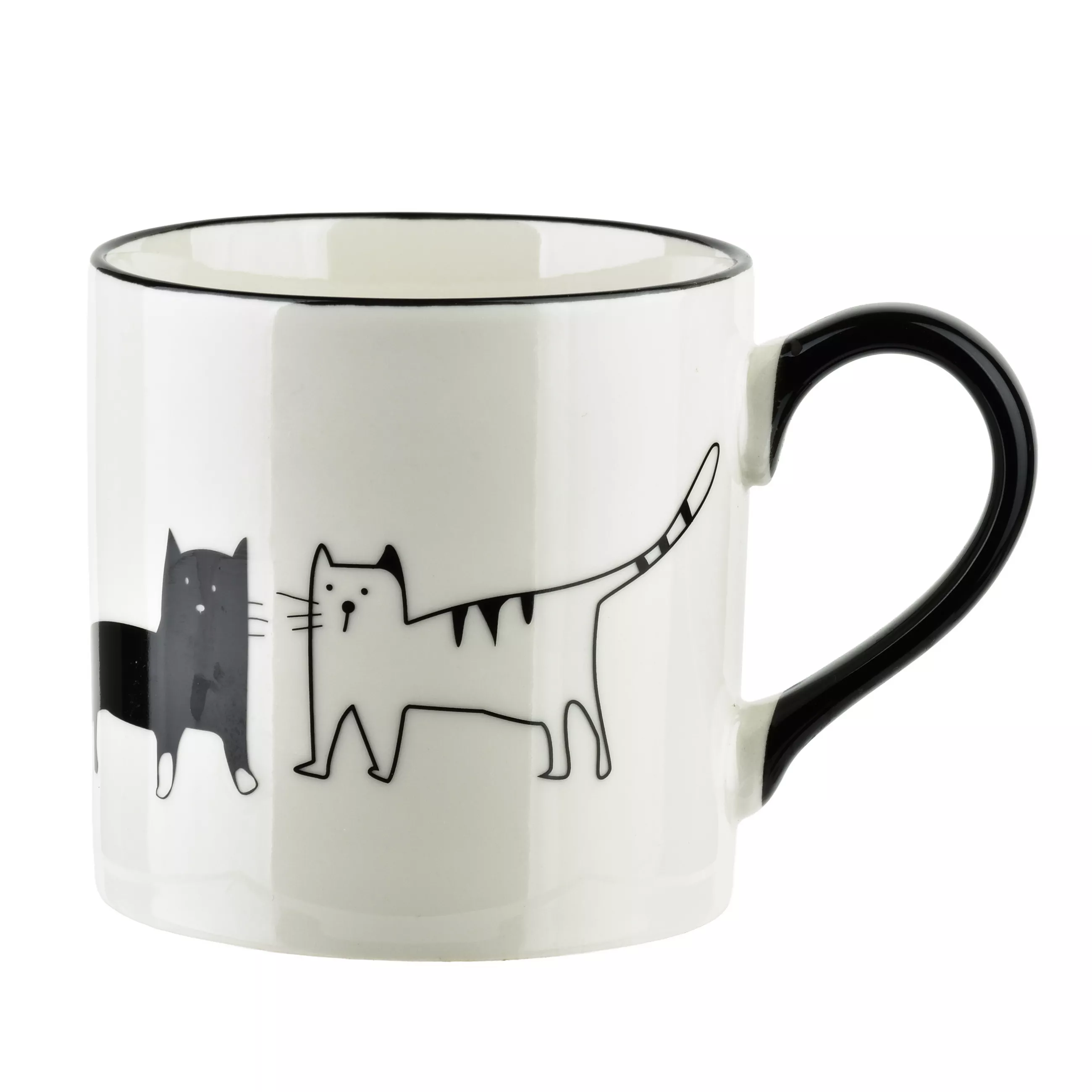 Mondex Cottello White Mug 9x13x9 cm Ceramic