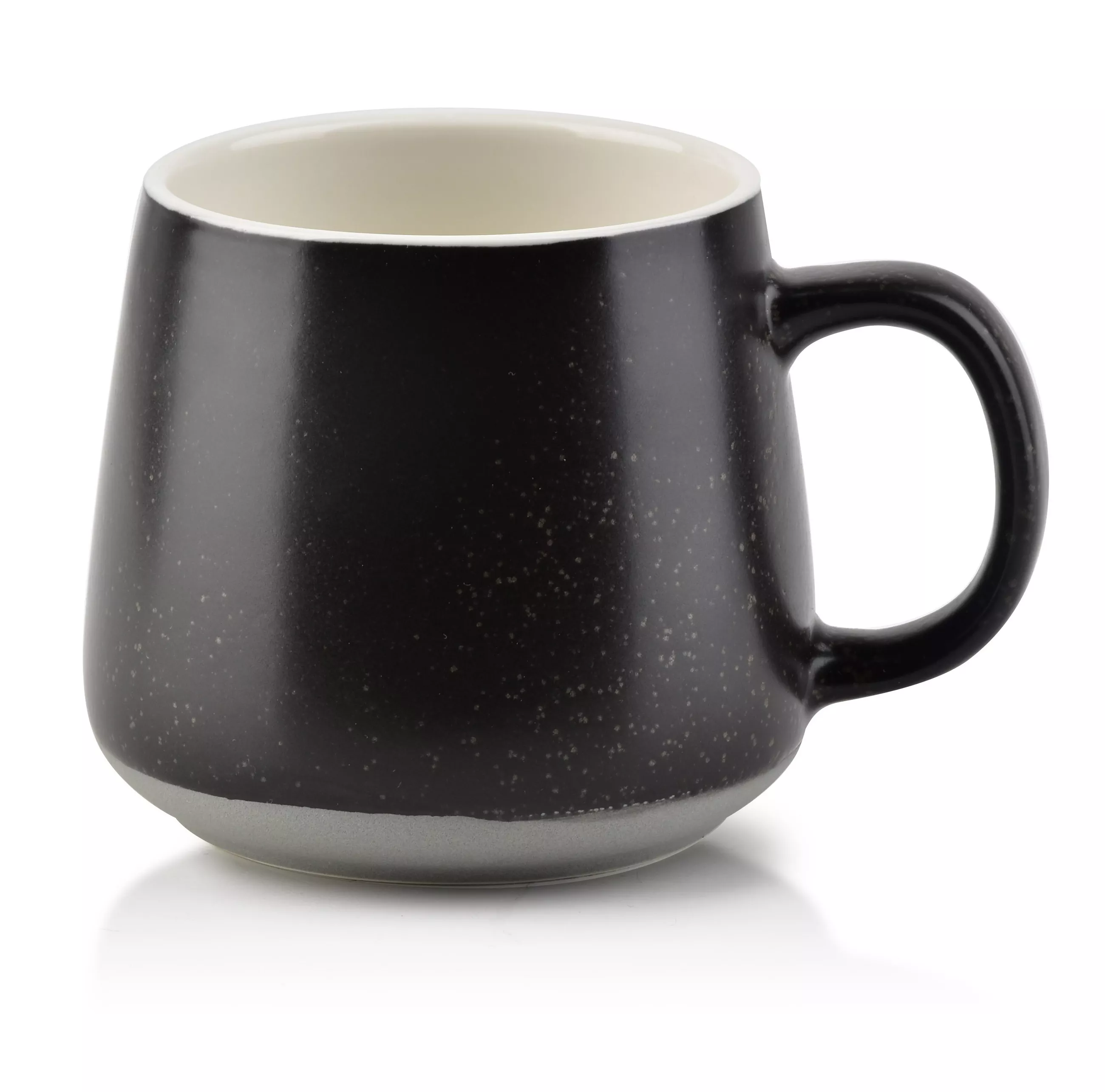 Mondex Mug Lotta Black 13/8.5/9 cm Ceramic