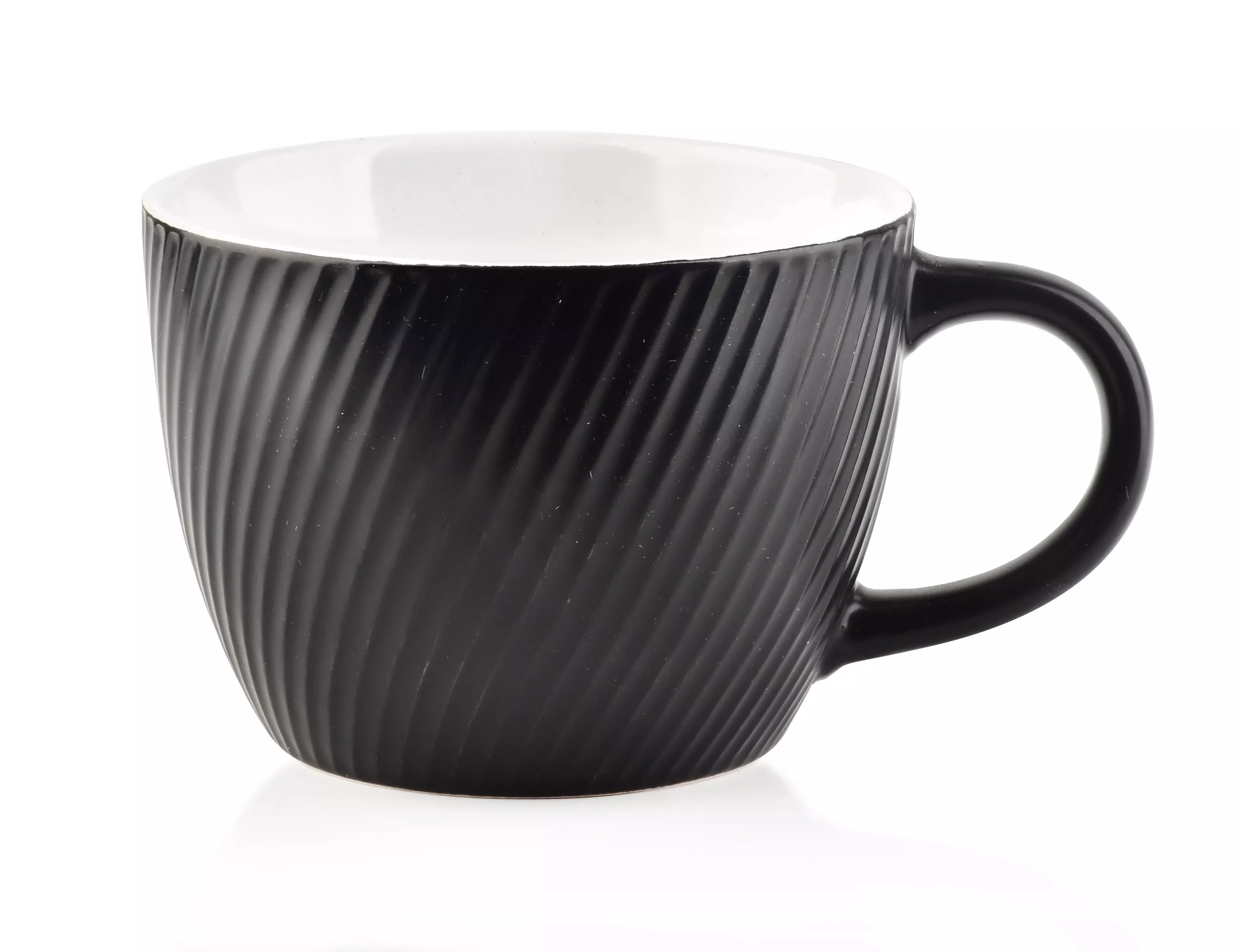 Mondex Mug Sally Black 14.5/11/8 cm Ceramic