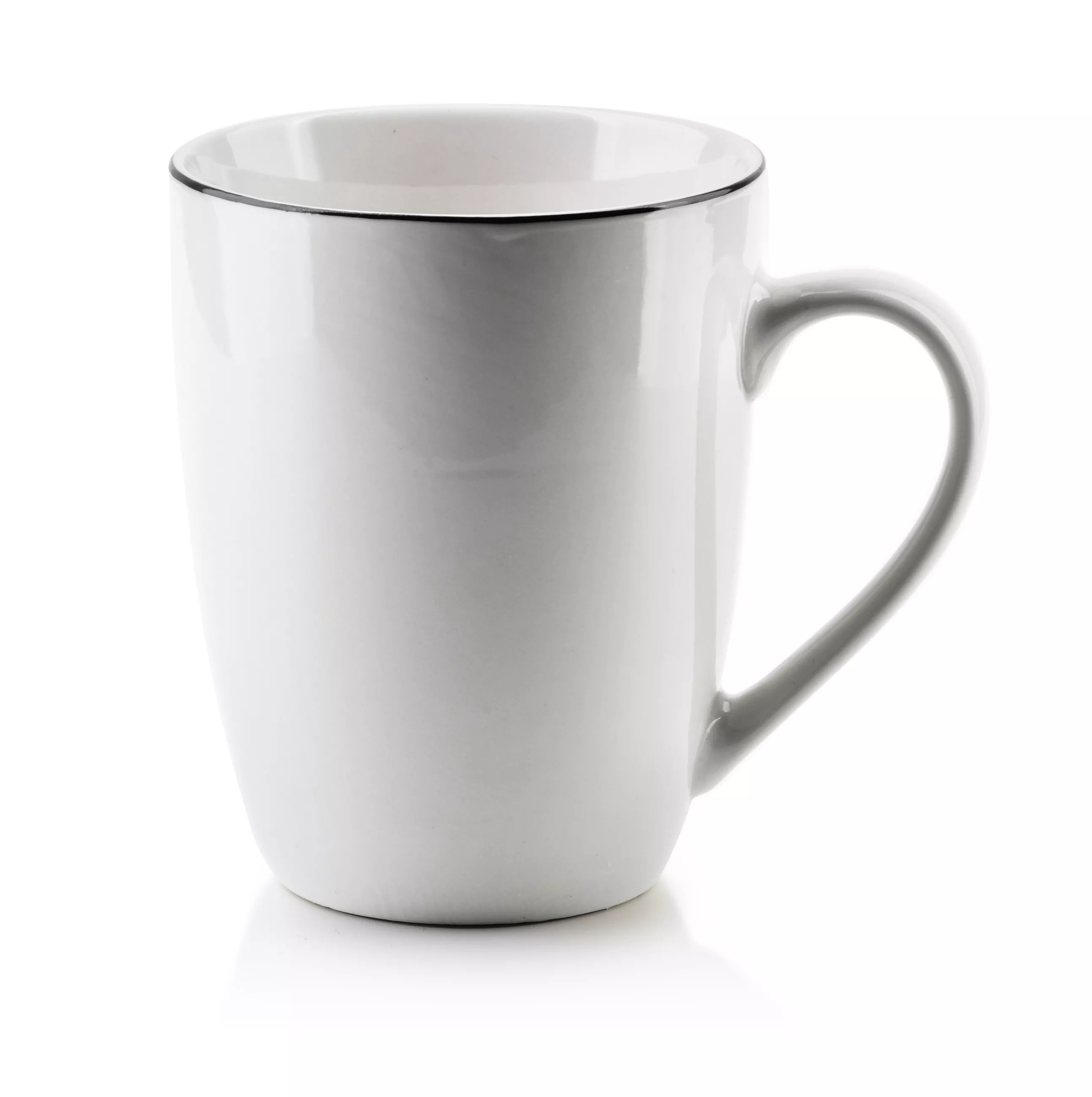 Mondex Simple White Mug 11/8/10.5 cm Ceramic