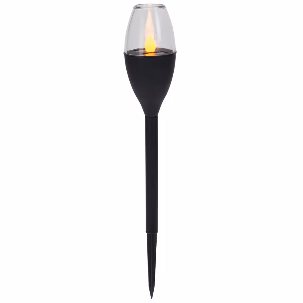 Mondex SOLAR LAMP Basic Black 6/6/37.5 cm Plastic