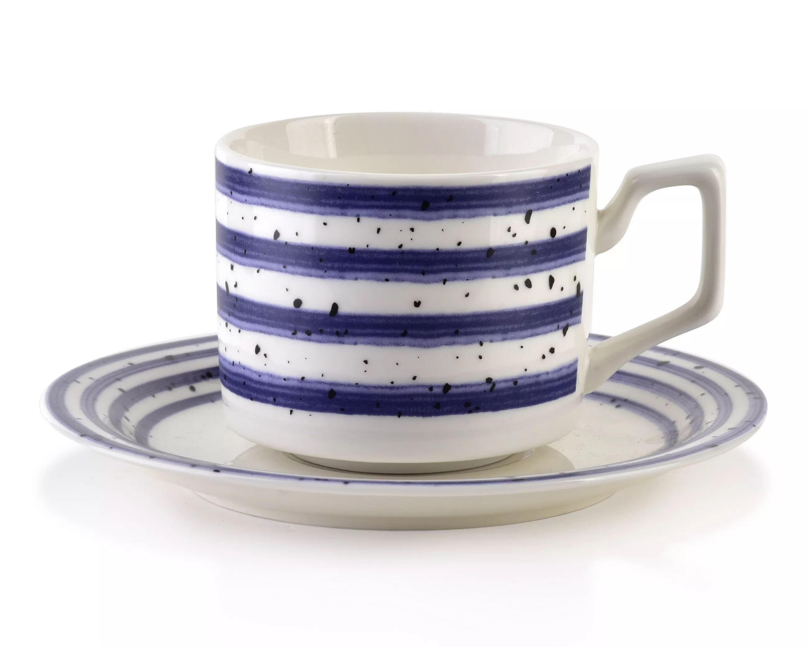 Mondex Joy blue mug set of 6, 42/18/7 cm, porcelain