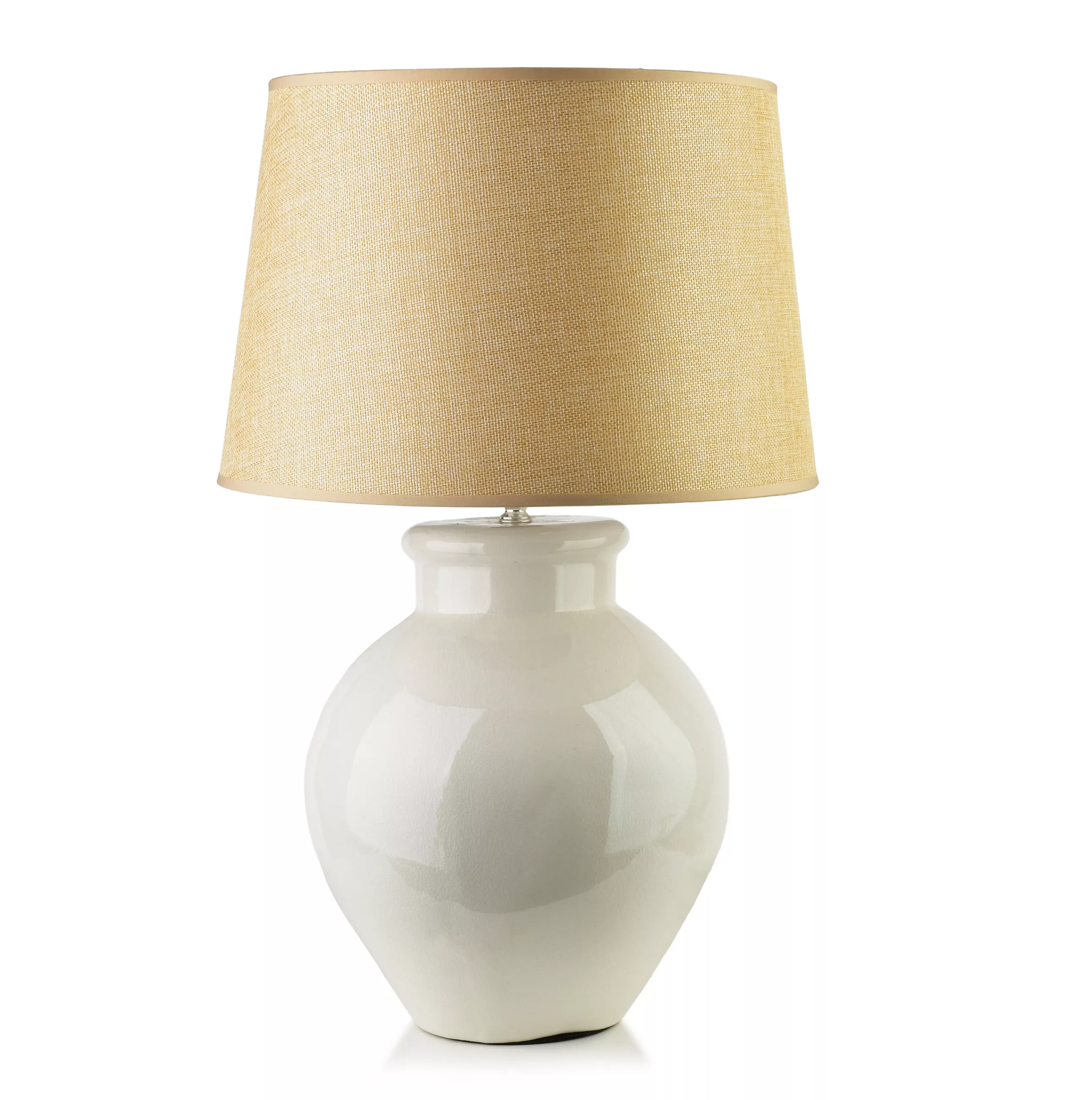 Mondex table lamp Leti Grey 28/36/56 cm ceramic