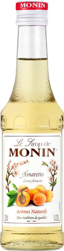 Monin Amaretto syrup with the taste of bitter almonds 250ml