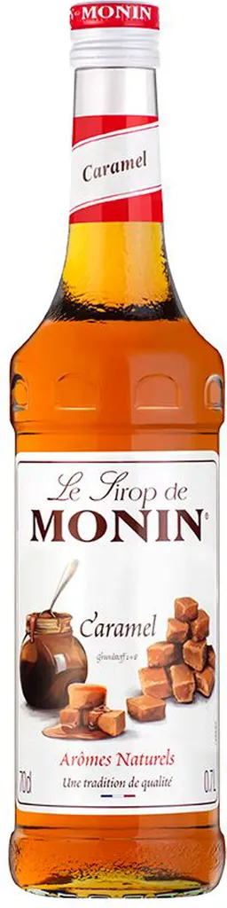 Monin Caramel Syrup for refining food and drinks 700ml