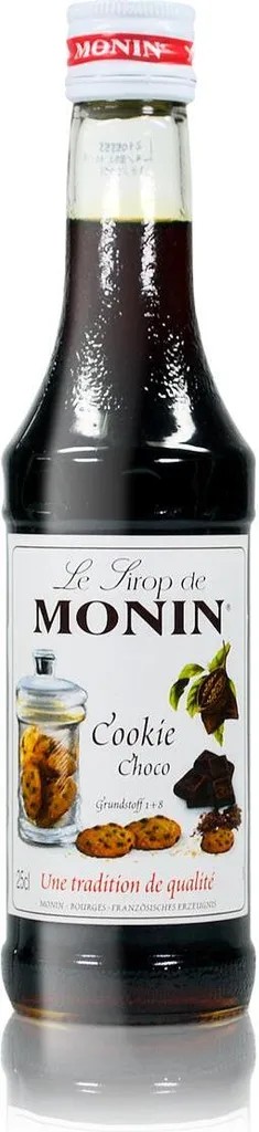Monin Cookie Choco Syrup, 250 ml bottle - for cocktails, coffee or cooking