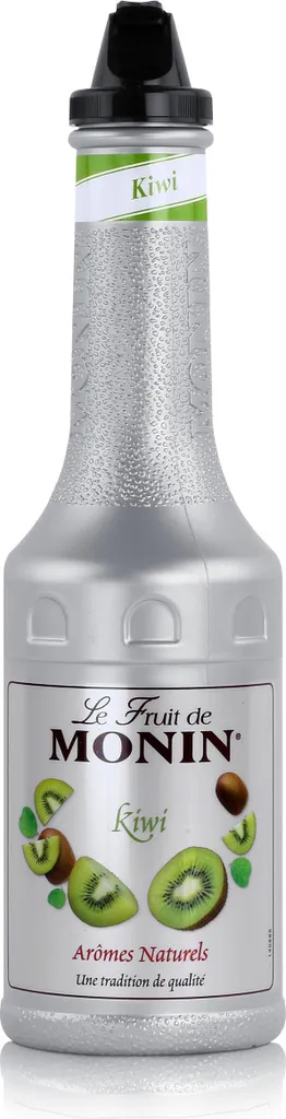Monin Fruit Puree Mix Kiwi 1L - Cocktails Milkshakes (1 Pack)