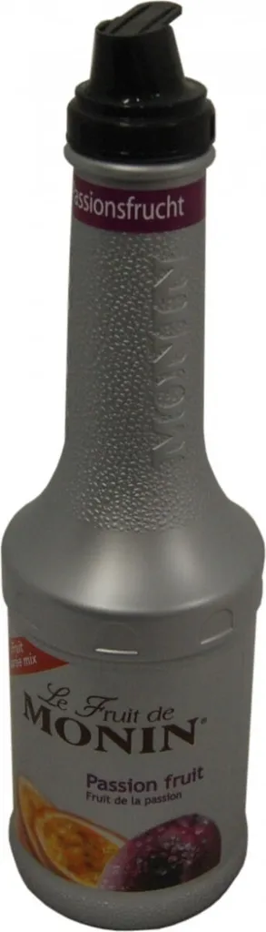 Monin Passion Fruit Puree Mix 1L - For Cocktails and Milkshakes (1 Pack) 1000 ml