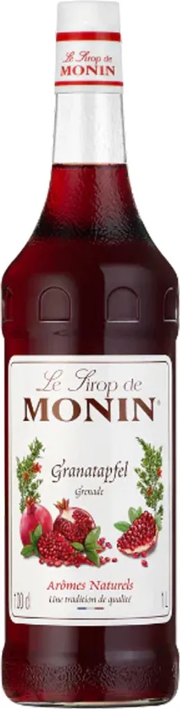 Monin Pomegranate Syrup with Natural Flavors 1000ml