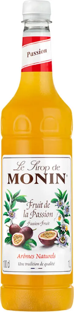 Monin Maracuja Passion Fruit Syrup PET Bottle Fresh Fruits 1000ml