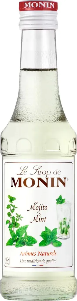 Monin Mojito Mint Syrup with natural mint flavor 250ml
