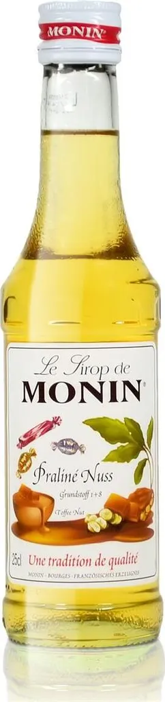 Monin Praline Nut Syrup, 250 ml bottle 250 ml