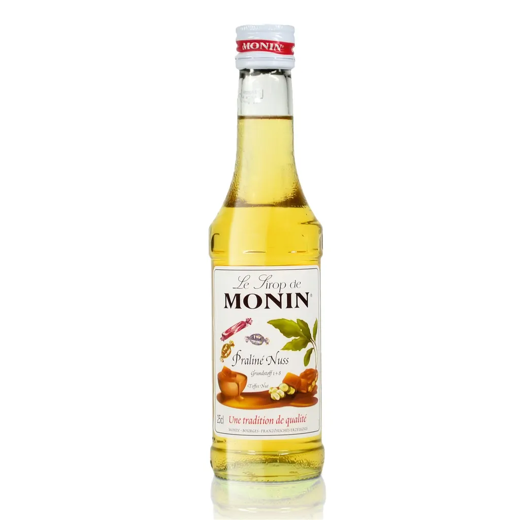 Monin Praline Nut Syrup, 250 ml bottle