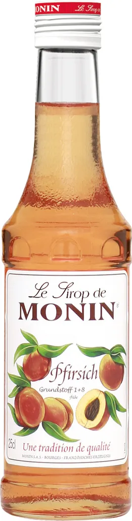 Monin Profi Syrup in the flavor sweet mild peach 250ml