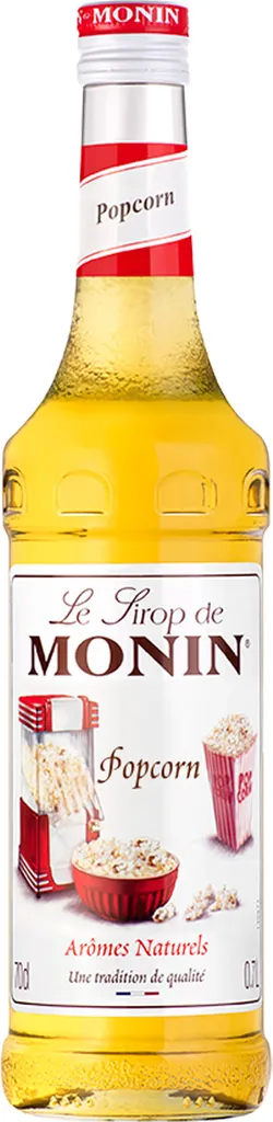 Monin Professional Popcorn Syrup with Buttery Nut Roast Flavor 700ml