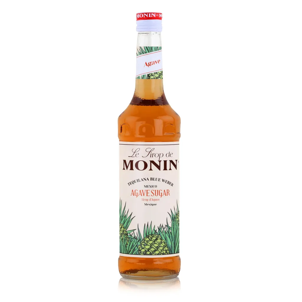 Monin Syrup Agave Sugar 700ml - Cocktails Milkshakes Coffee Syrup (1 Pack)