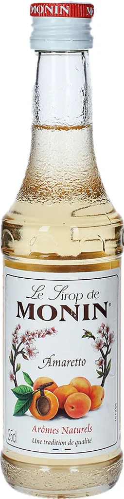 Monin Syrup Amaretto, 250ml (Best before: December 31st, 2025) 250 ml