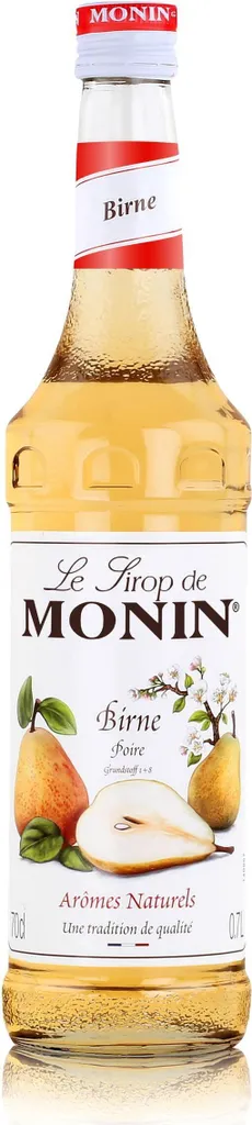 Monin Pear Syrup 700ml - Cocktails, Milkshakes, Coffee Syrup (1 Pack) 700 ml