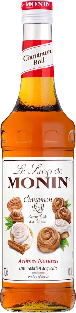 Monin Syrup Cinnamon Roll 700ml - Cocktails Milkshakes (pack of 1)